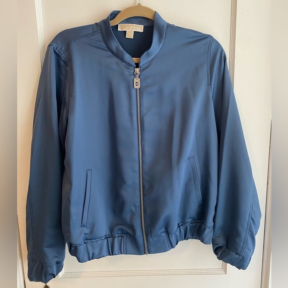MICHAEL Michael Kors Jackets & Blazers - Michael Kors Silk Bomber Jacket
